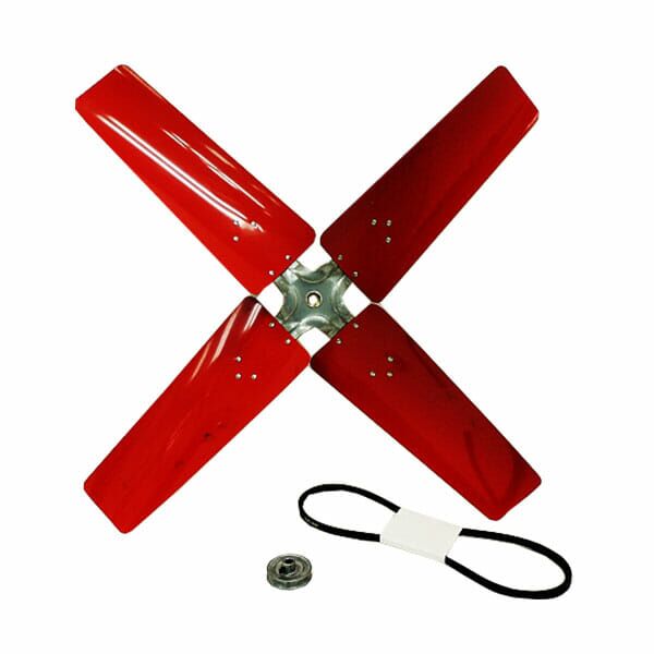 42" Blade Kit, Includes Blade Assembly, 2 3/4" x 1/2" Motor Pulley, 4L450 Belt and Instructions